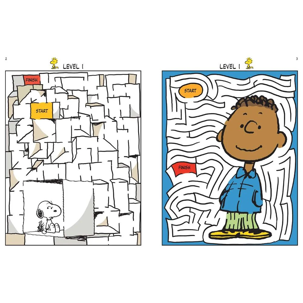 A-Maze-Ing Peanuts: 100 Mazes Featuring Charlie Brown and Friends - Image 3