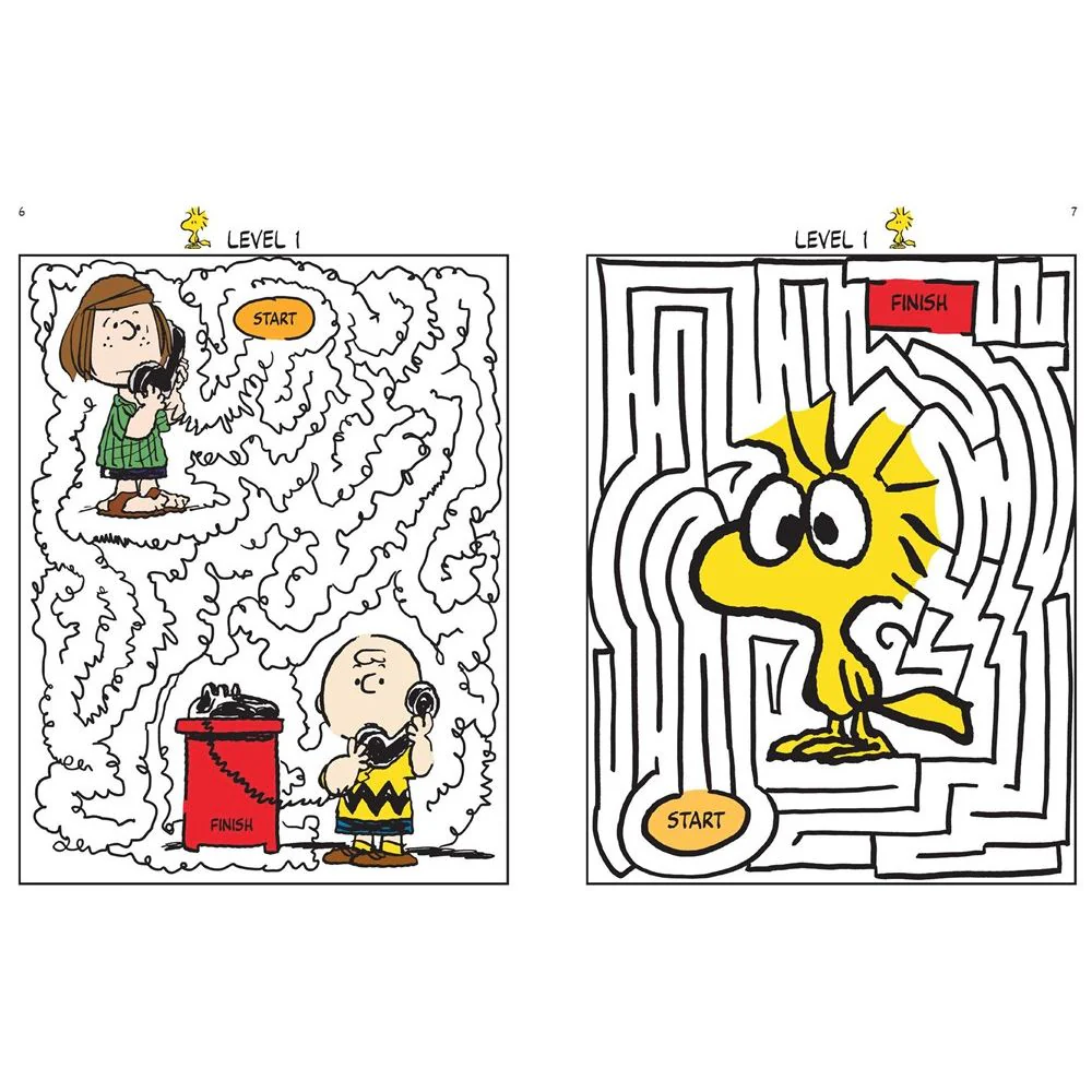 A-Maze-Ing Peanuts: 100 Mazes Featuring Charlie Brown and Friends - Image 4