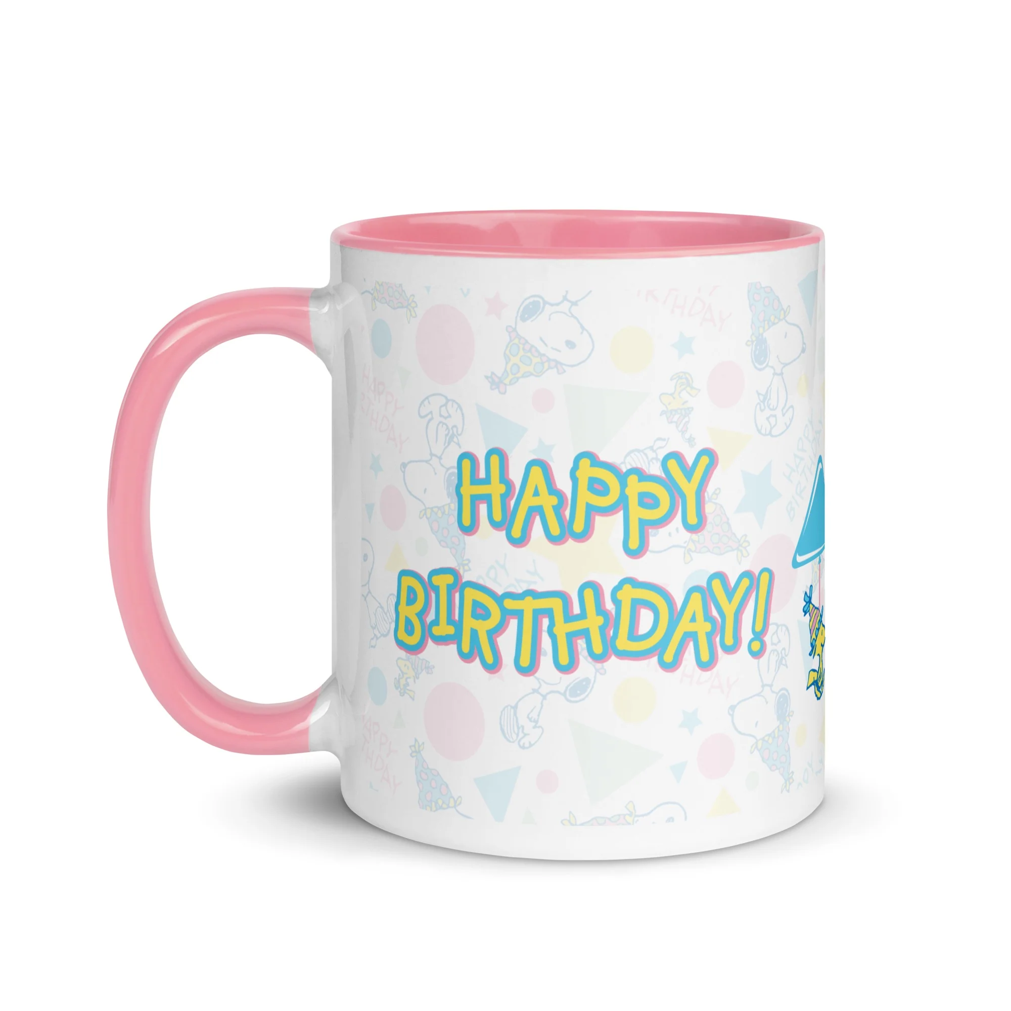 Happy Birthday Pattern Two Tone Mug - Image 4