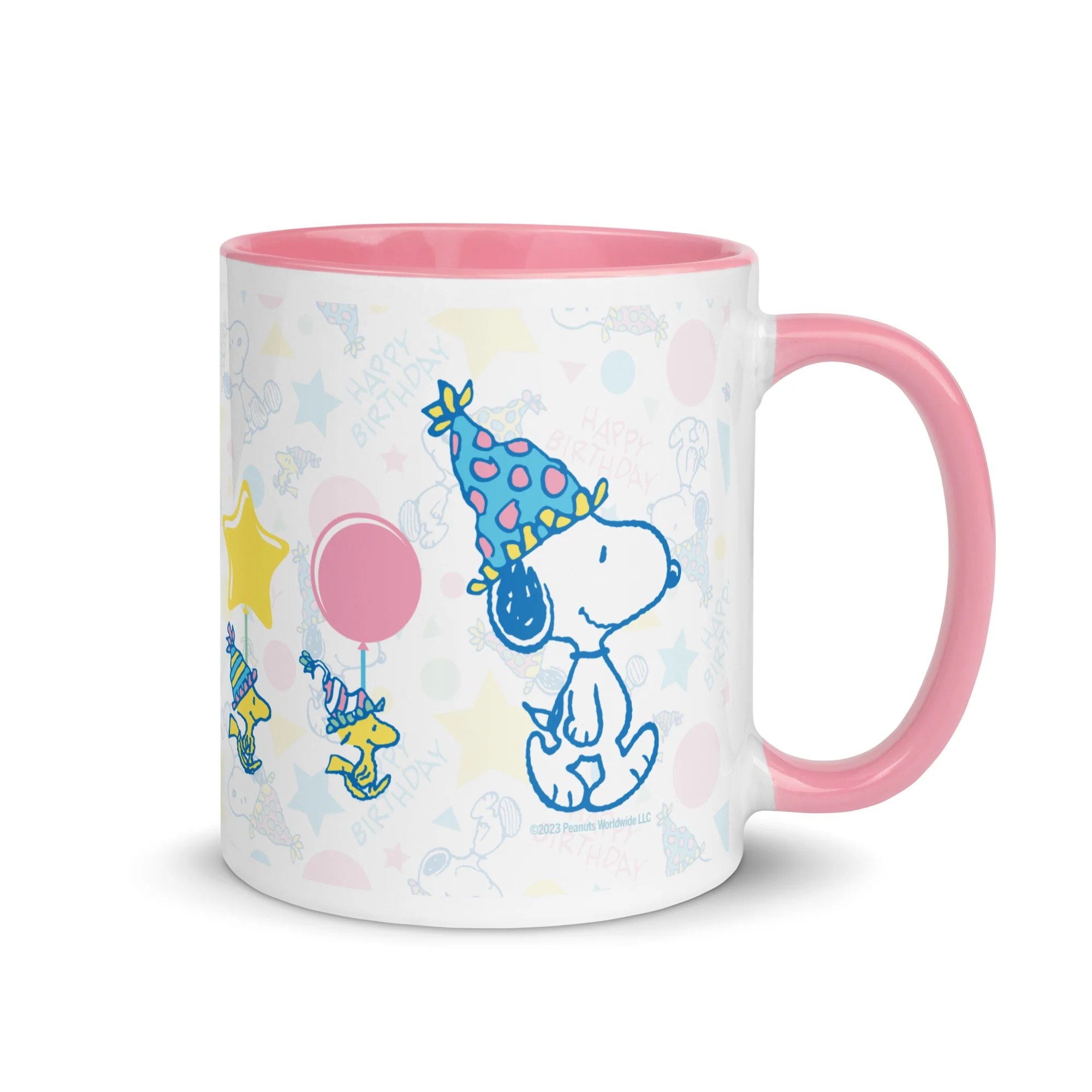 Happy Birthday Pattern Two Tone Mug - Image 6