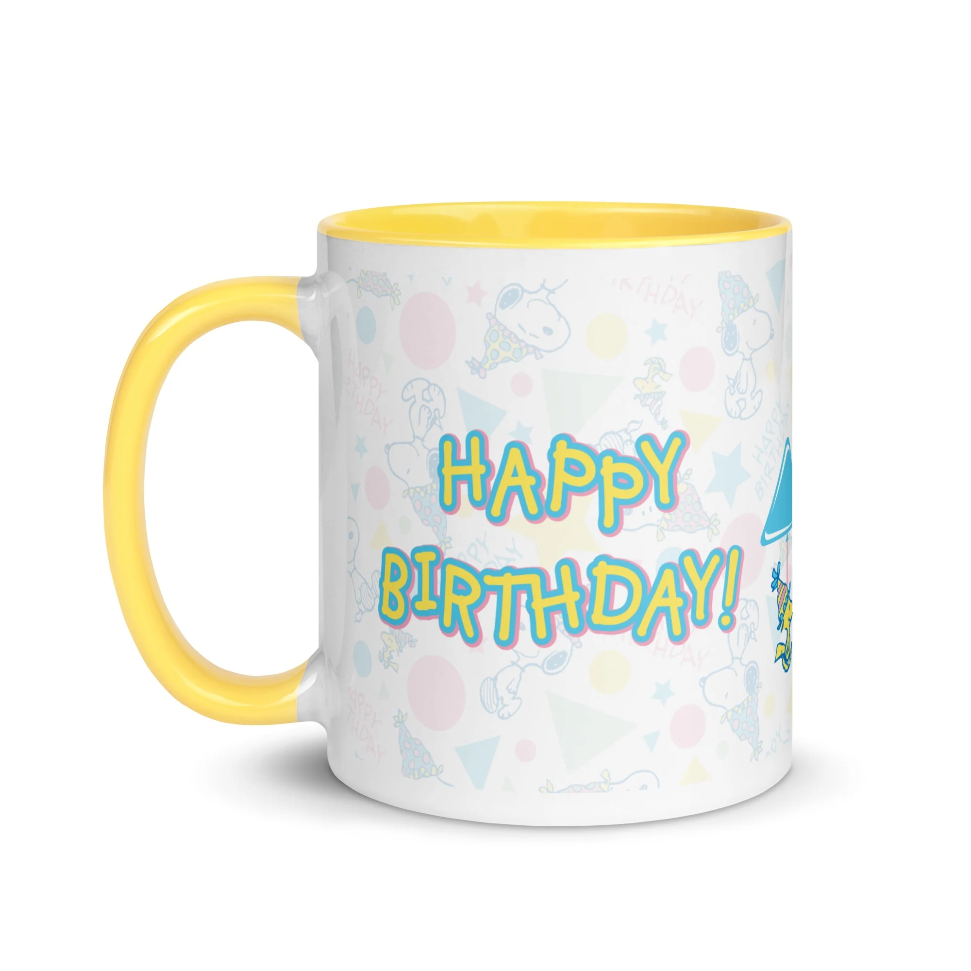 Happy Birthday Pattern Two Tone Mug - Image 7