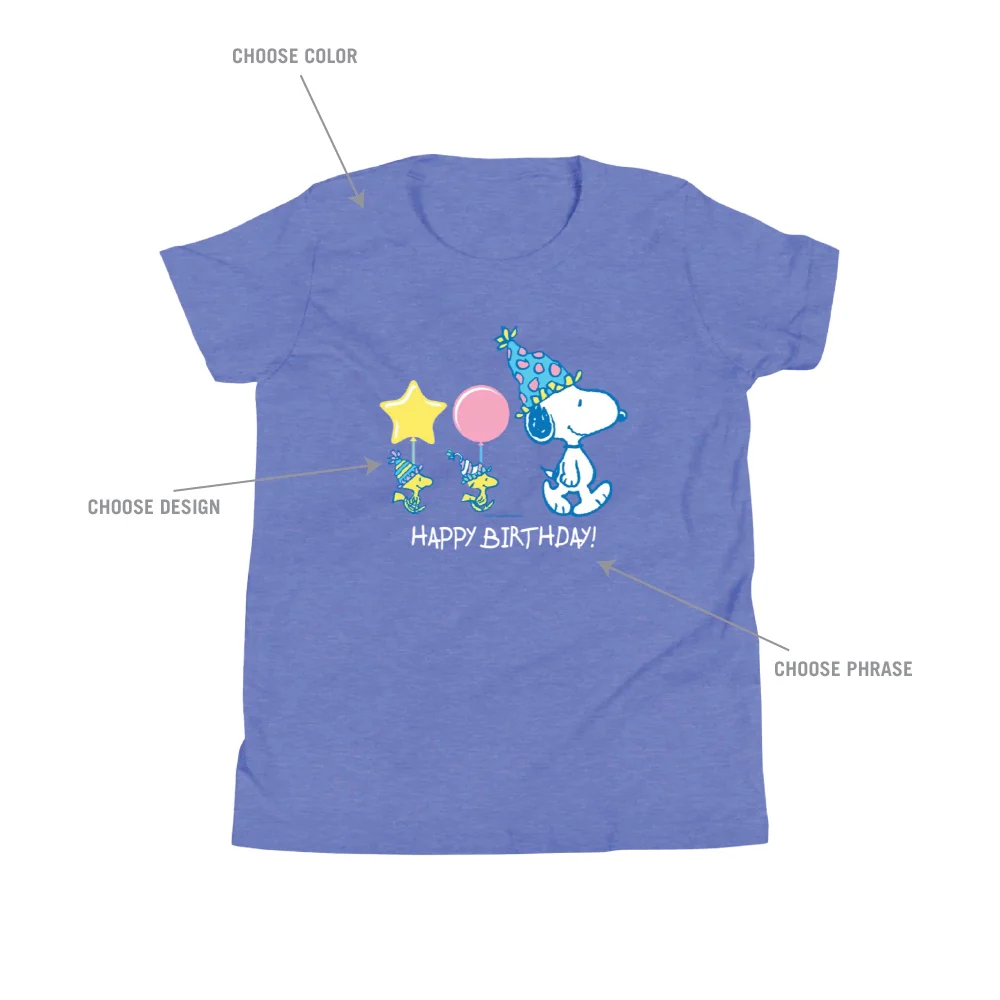 Choose Your Favorite Design Birthday Customized Kids T-Shirt - Image 3