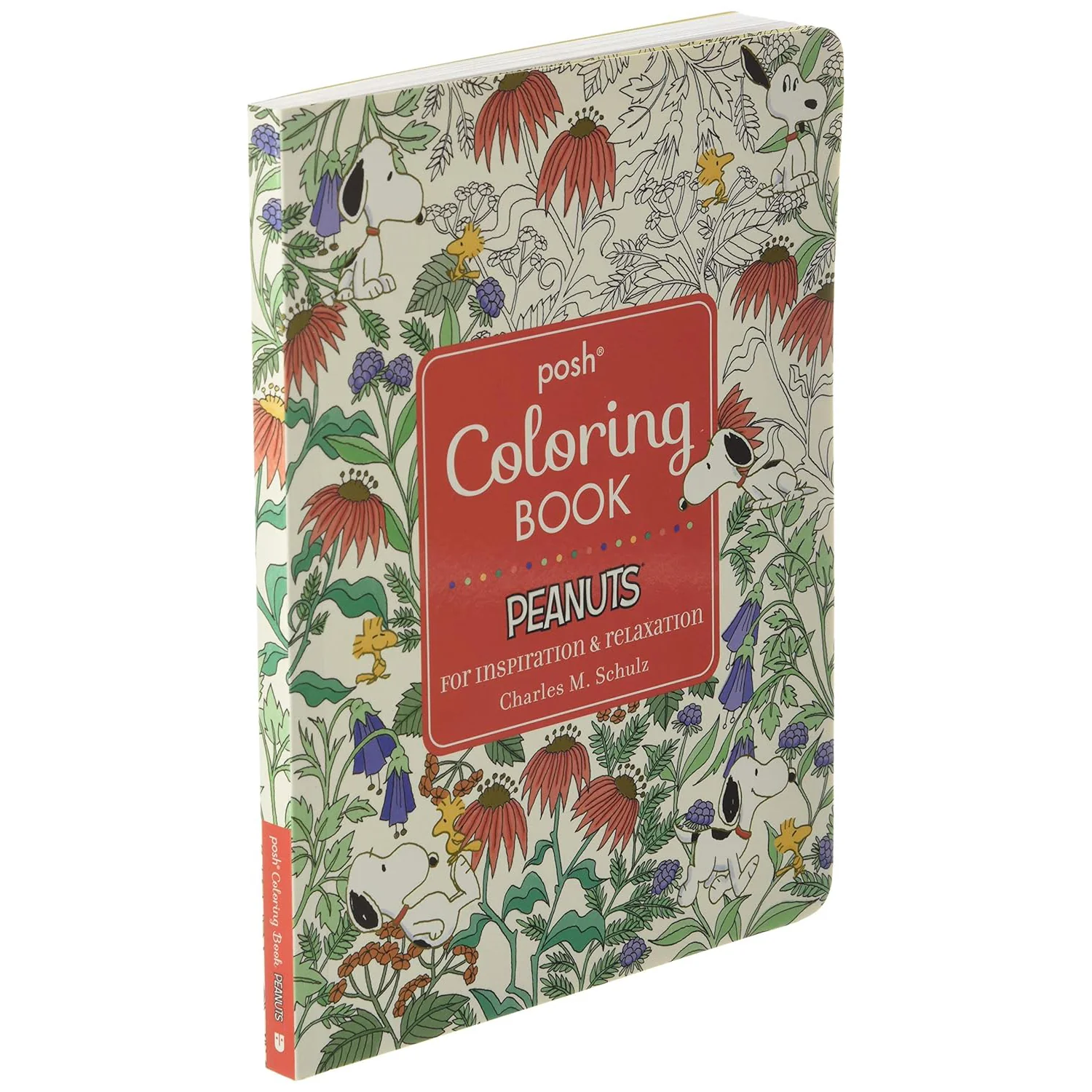Posh Adult Coloring Book: Peanuts for Inspiration & Relaxation - Image 4