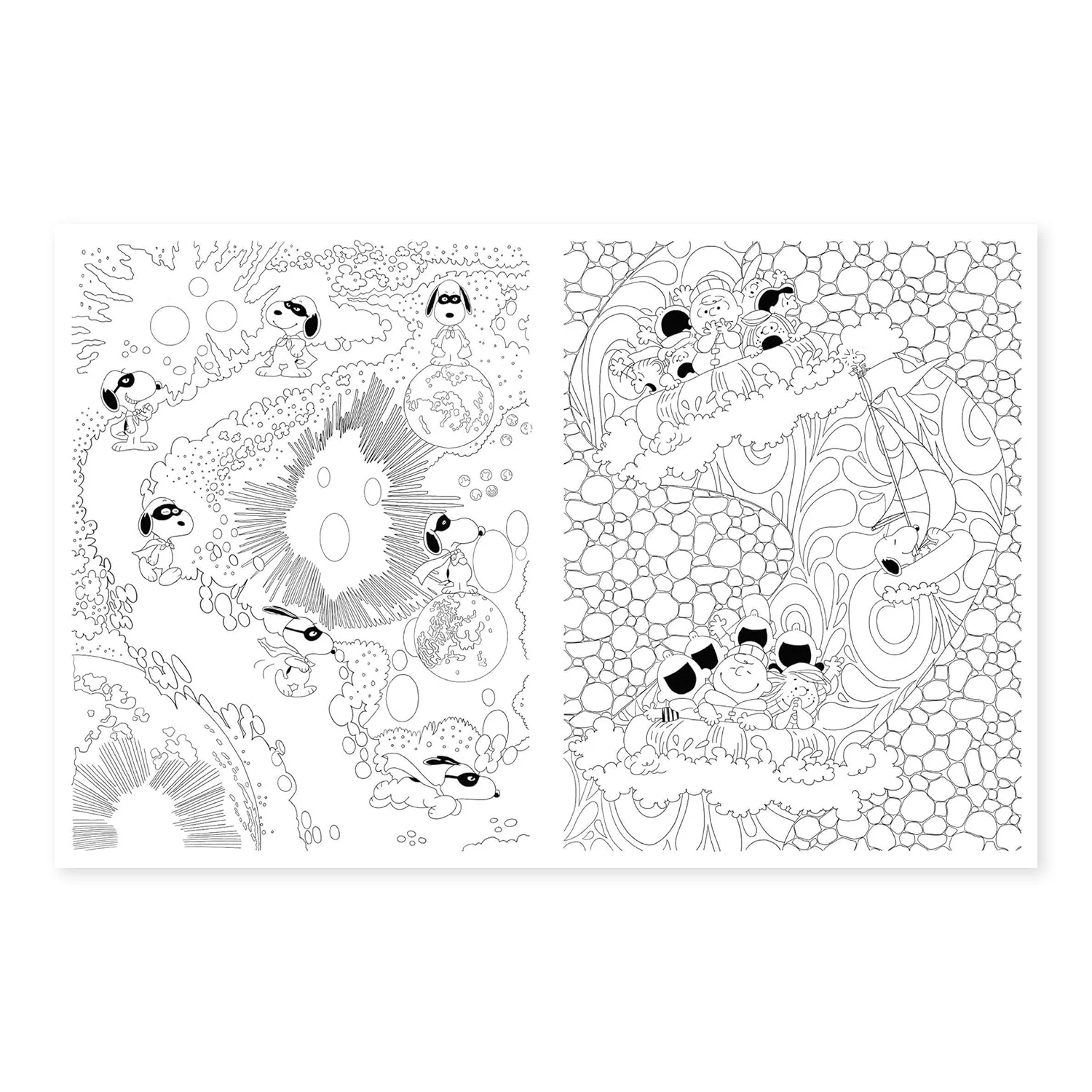Posh Adult Coloring Book: Peanuts for Inspiration & Relaxation - Image 7