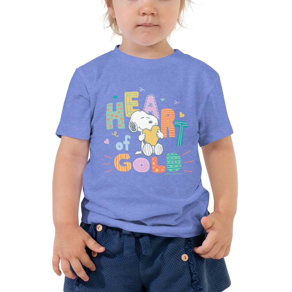 Snoopy Heart of Gold Toddler T-Shirt - Image 3
