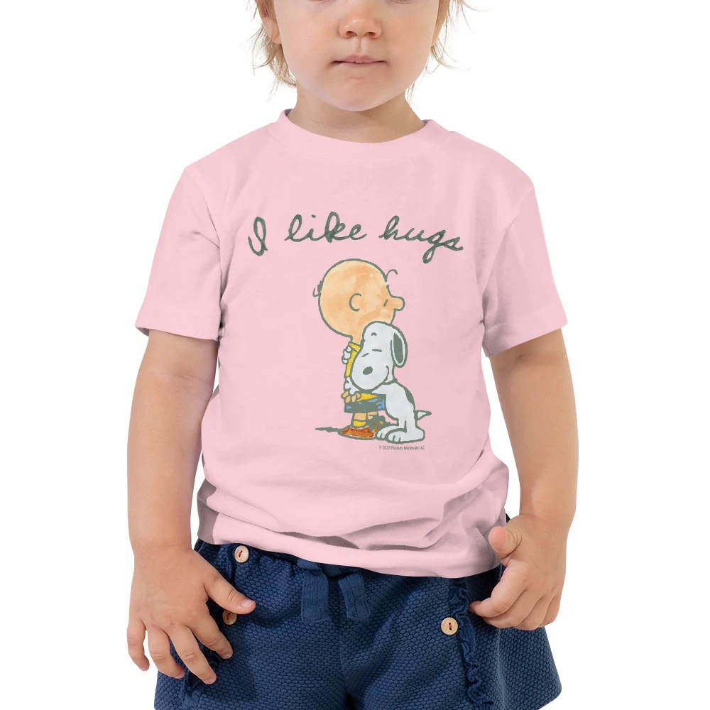 Snoopy I Like Hugs Toddler T-Shirt - Image 3