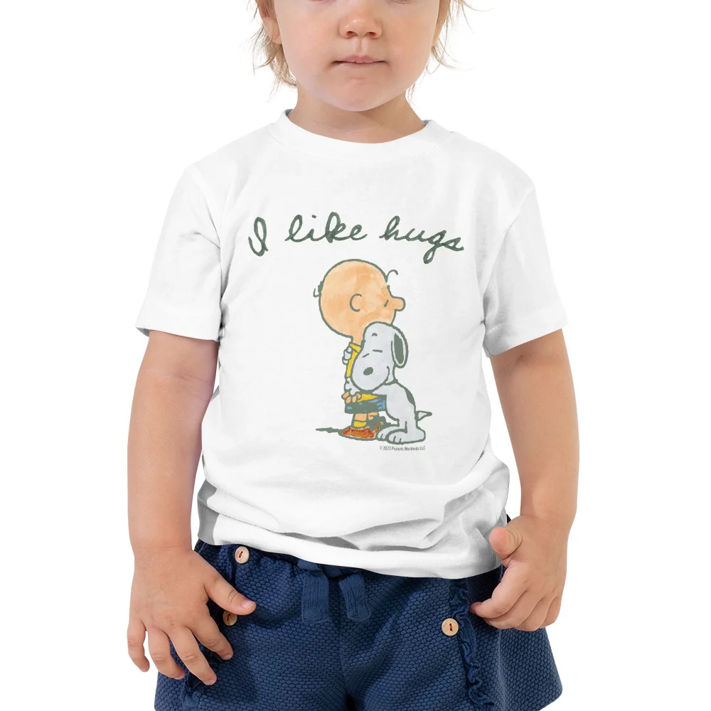 Snoopy I Like Hugs Toddler T-Shirt - Image 4