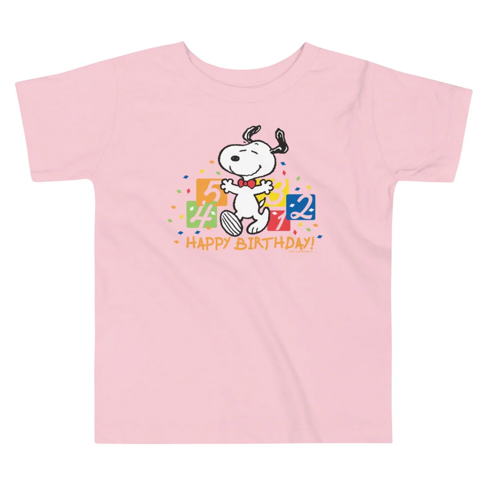 Snoopy Numbers Toddler Tee - Image 5