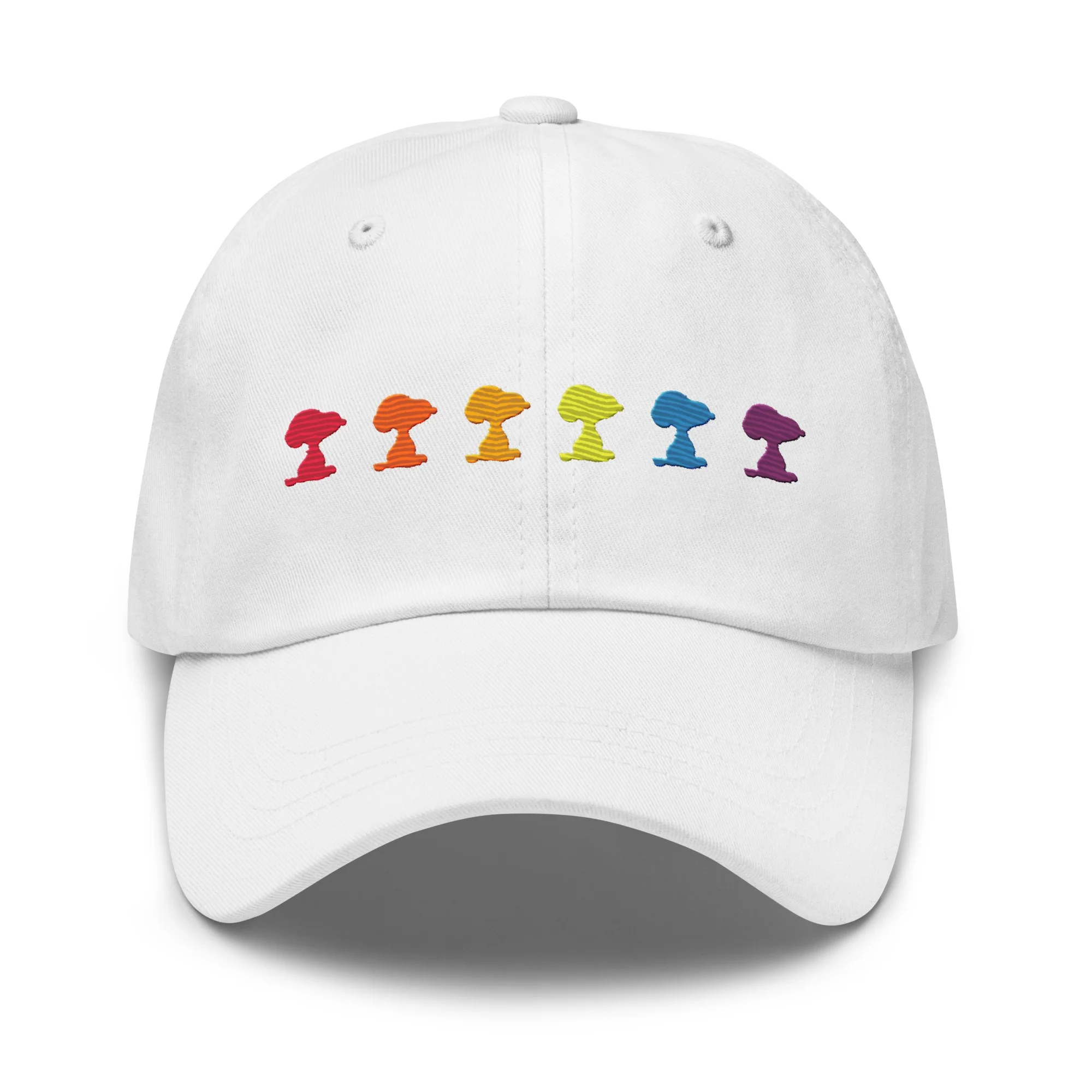 Snoopy Rainbow Dad Hat - Image 3