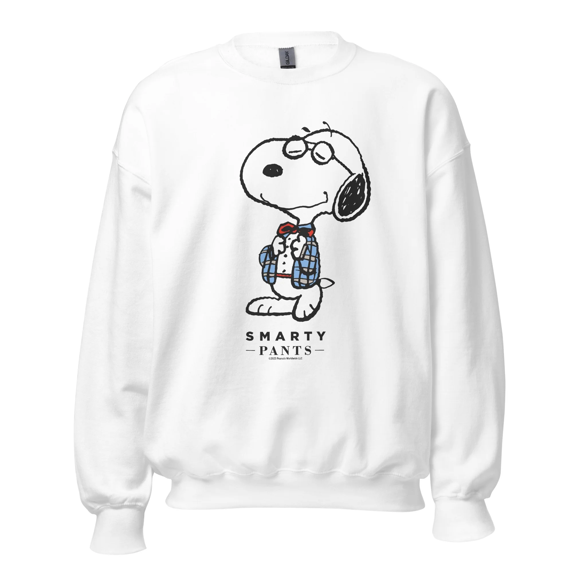 Snoopy Smarty Pants Adult Sweatshirt - Image 5