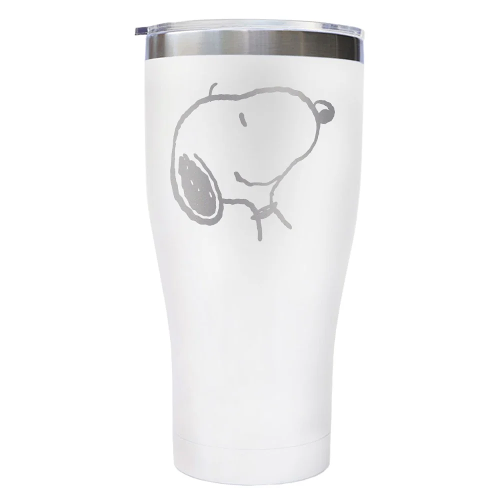 Snoopy Smile Laser Engraved Tumbler - Image 3