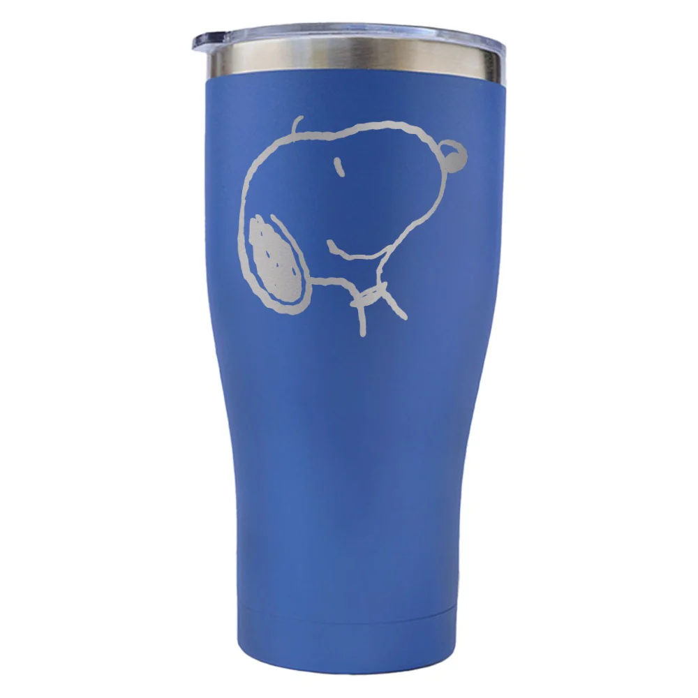 Snoopy Smile Laser Engraved Tumbler - Image 6