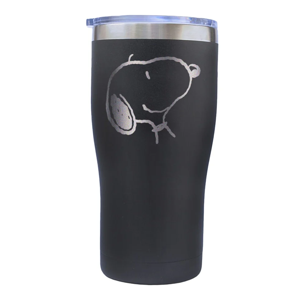 Snoopy Smile Laser Engraved Tumbler - Image 7