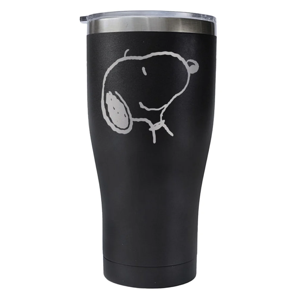 Snoopy Smile Laser Engraved Tumbler - Image 8