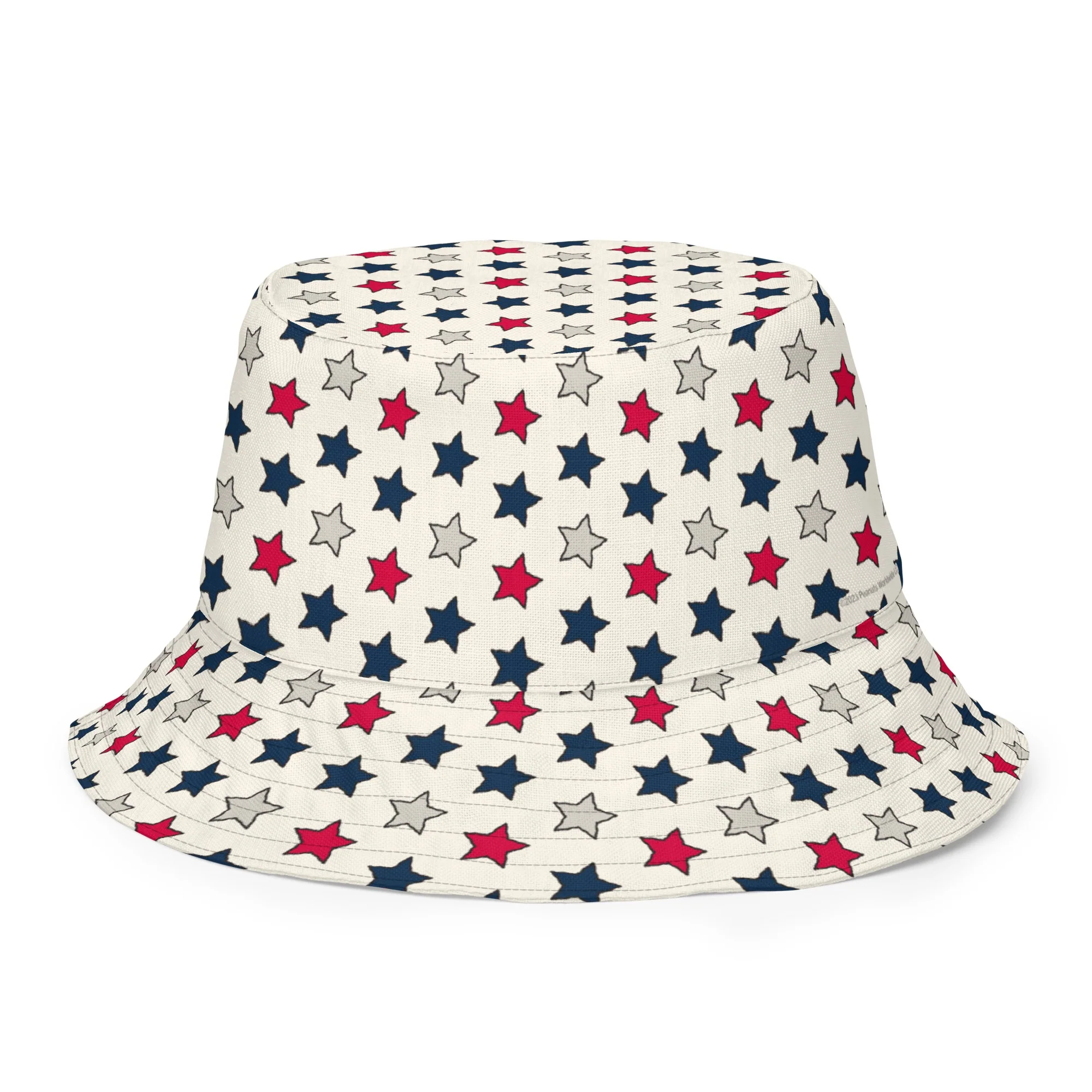 Snoopy Stars Pattern Reversible Bucket Hat - Image 6